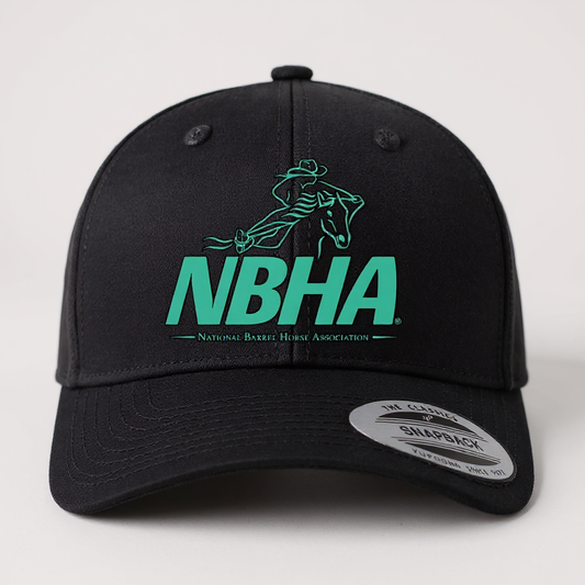 Casquette NBHA noir/turquoise