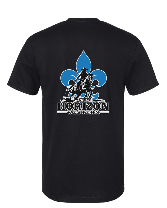 T-shirt HOMME NBHA QC NOIR / BLEU