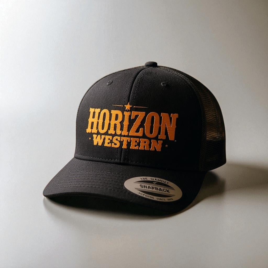 Casquette HW Noir/Orange