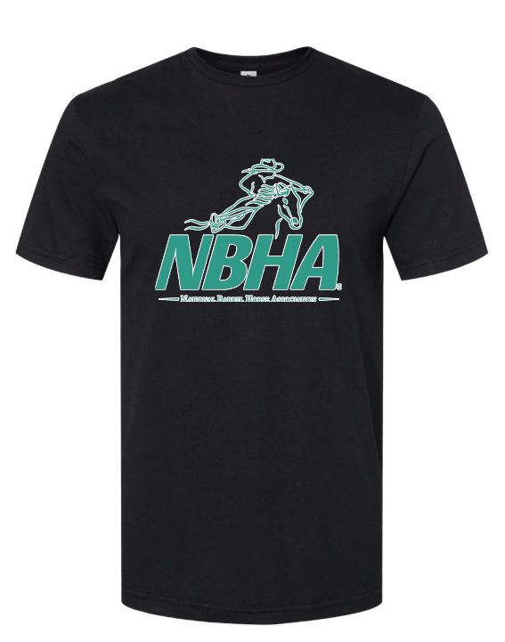T-shirt HOMME NBHA QC NOIR / TURQUOISE