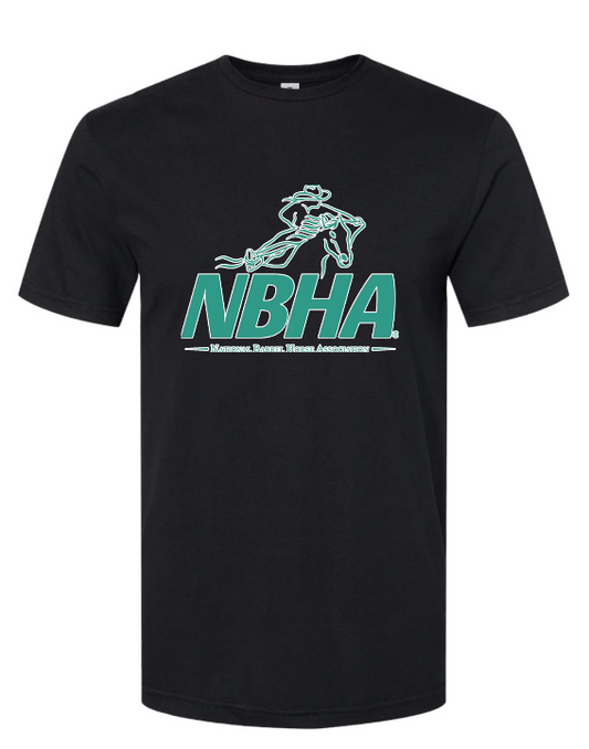 T-shirt HOMME NBHA QC NOIR / TURQUOISE