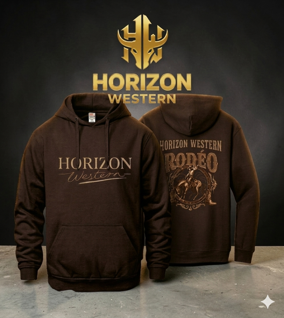 HOODIE HW RODÉO Brun