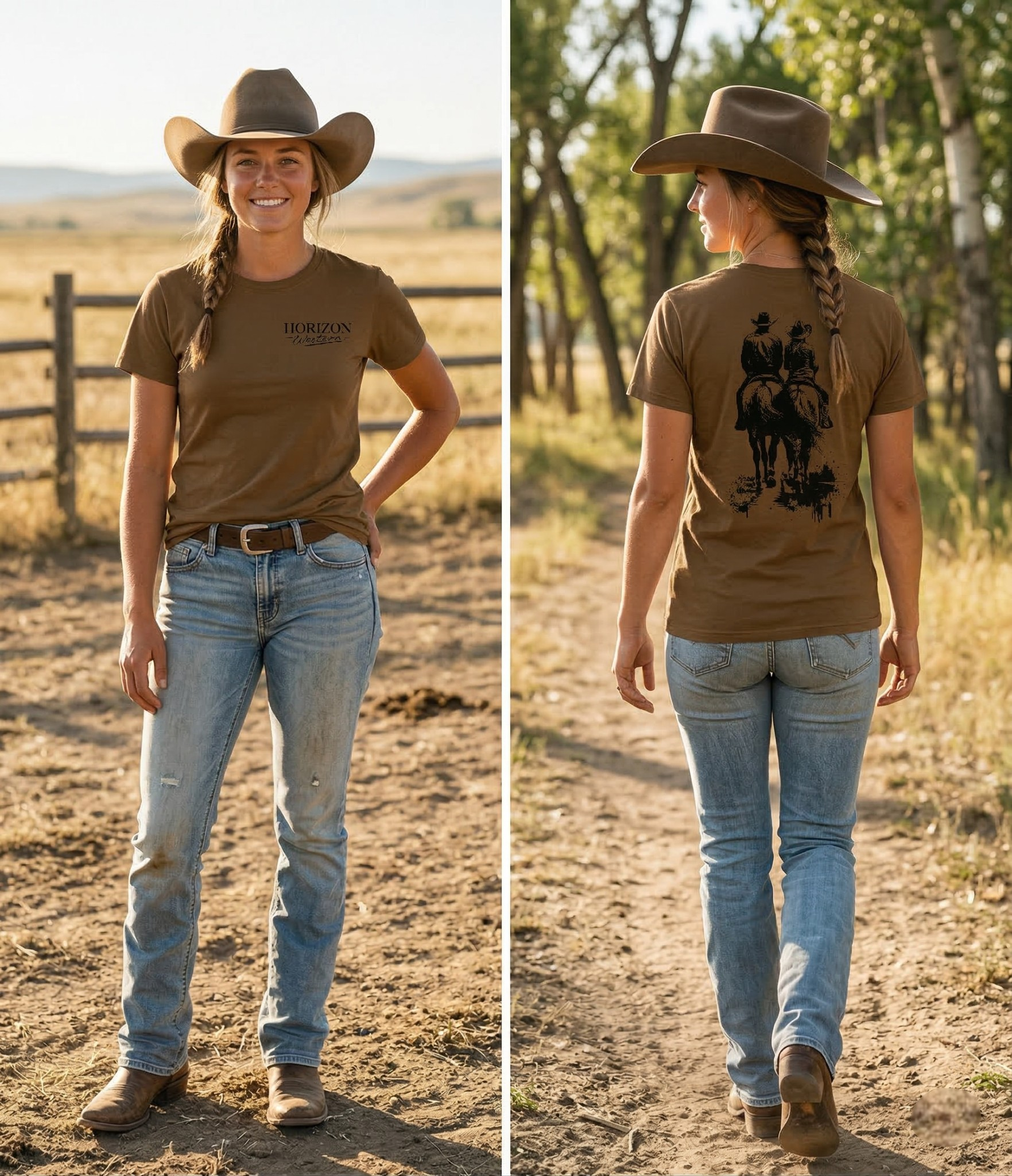 T-shirt FEMME HW BN