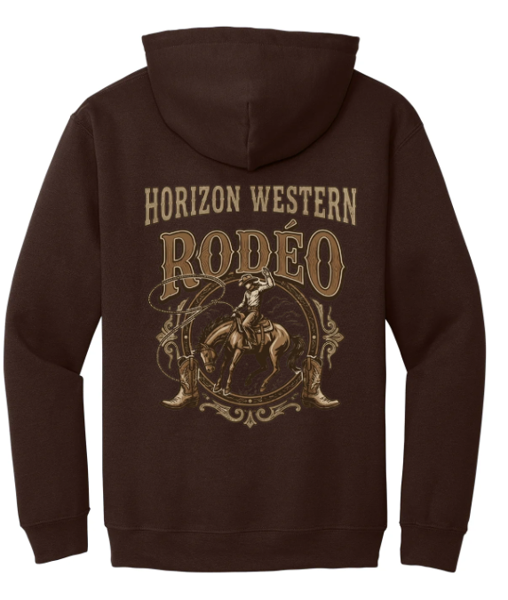 HOODIE HW RODÉO Brun