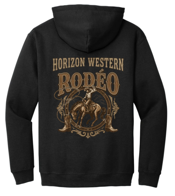 HOODIE HW rodéo noir
