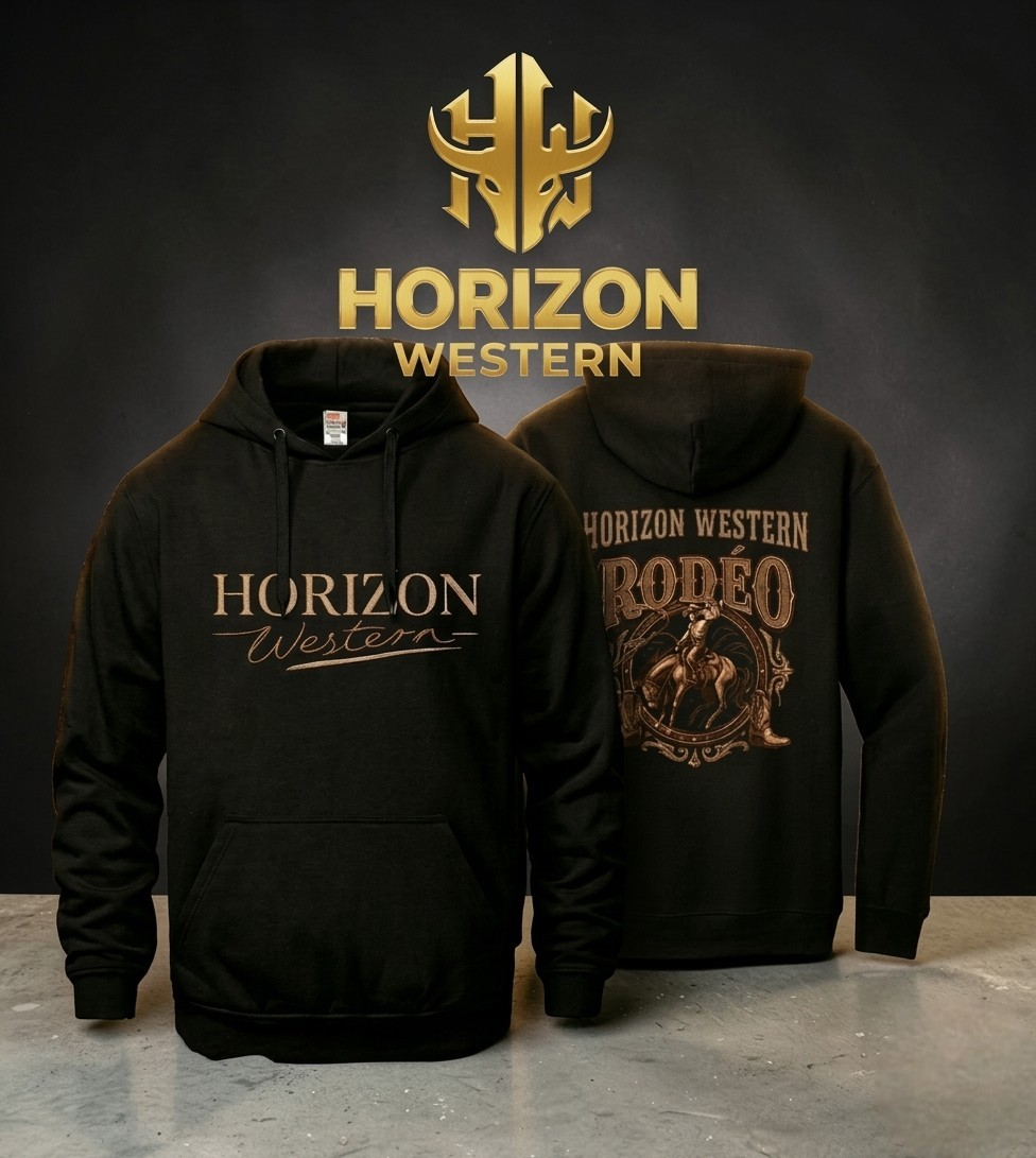 HOODIE HW rodéo noir