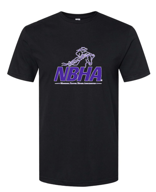 T-shirt HOMME NBHA QC NOIR / MAUVE