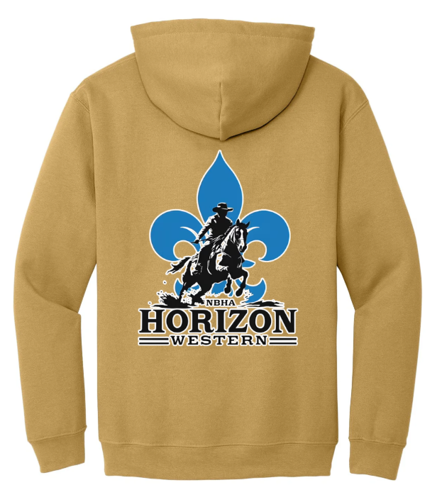 Hoodie NBHA Beige/Bleu