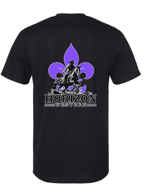 T-shirt HOMME NBHA QC NOIR / MAUVE