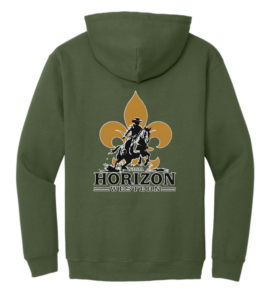 Hoodie NBHA Vert/Beige