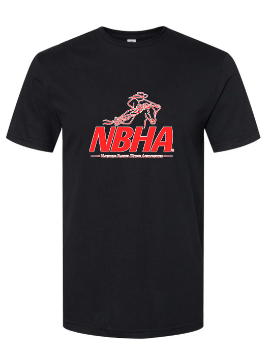 T-shirt HOMME NBHA QC NOIR / ROUGE CERISE