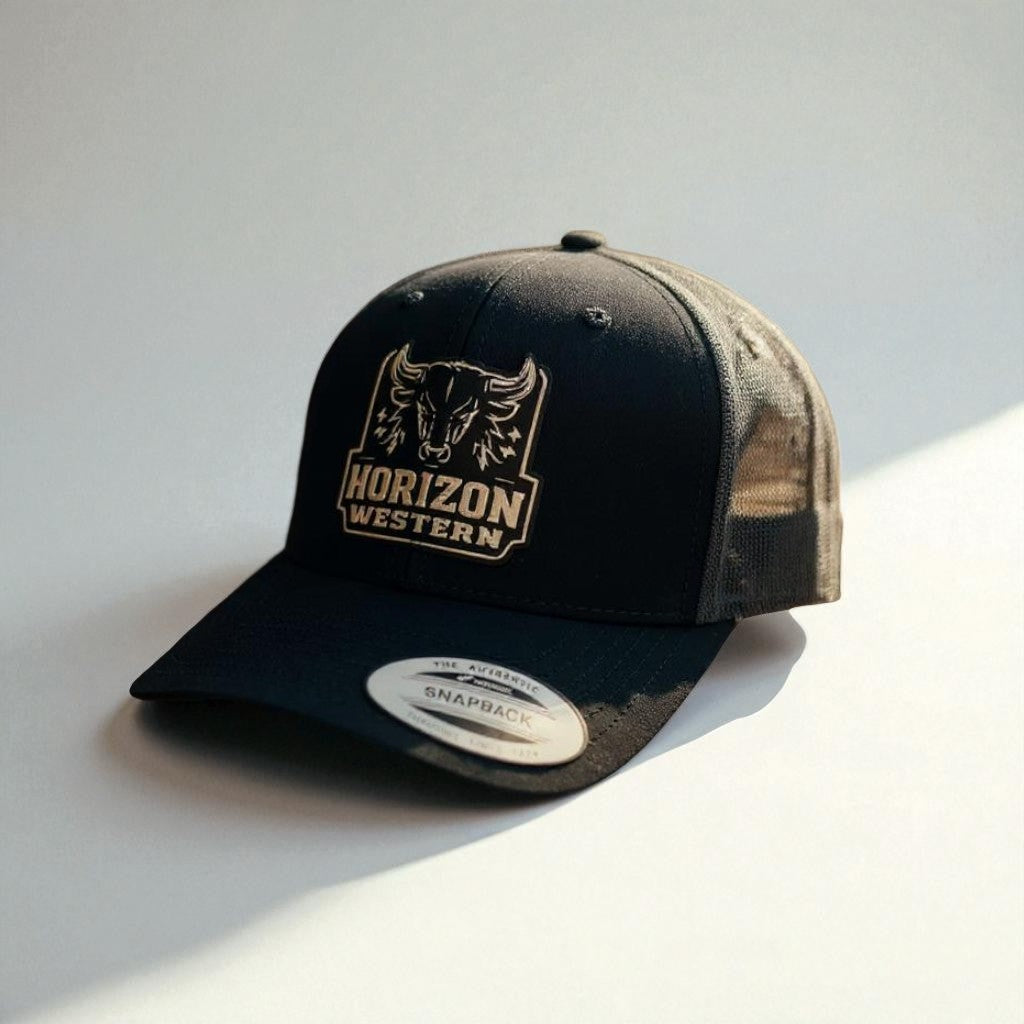 casquette NOIR HW patch